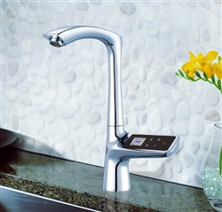 Digital Display Kitchen Sink Faucet